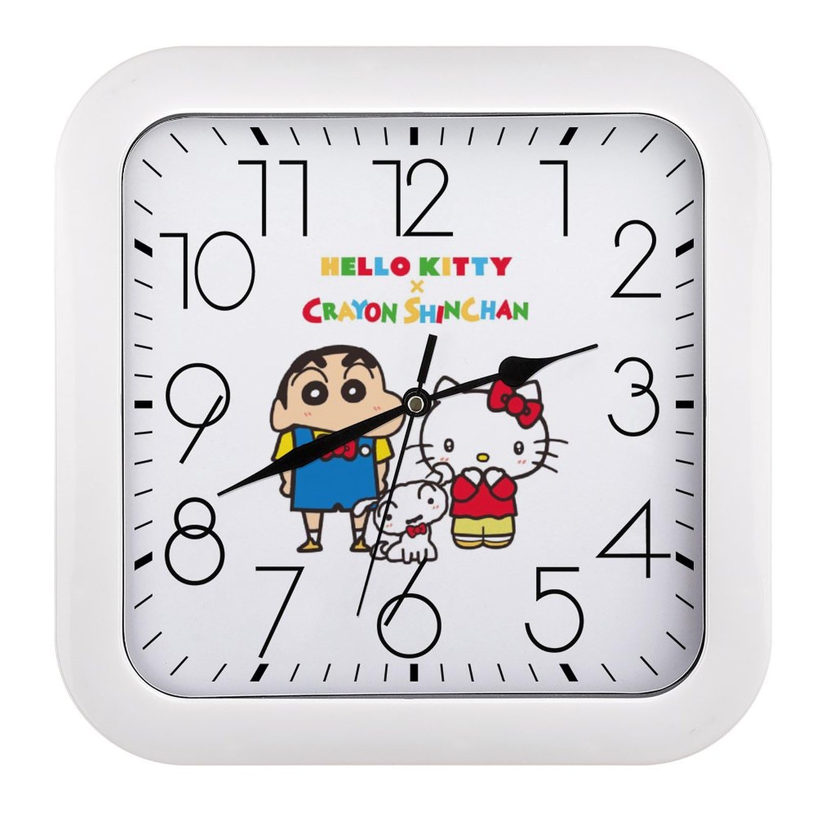Hello Kitty クレヨンしんちゃん 壁掛け時計 Amazon.co.jp: クレヨンしんちゃん ハローキティ 静音 時計